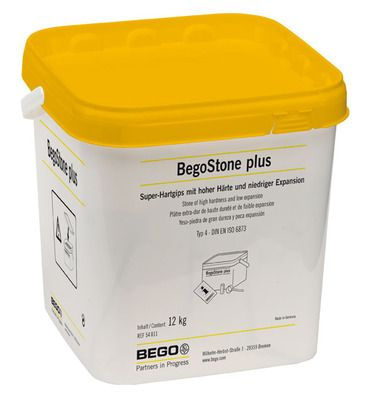 Супергипс BegoStone plus, 4-й класс, 12 кг. - купить с доставкой по ...
