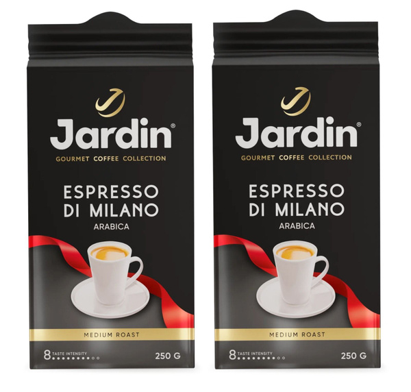 Кофе молотый Jardin Espresso di Milano, 250 грамм - 2 шт - купить с ...