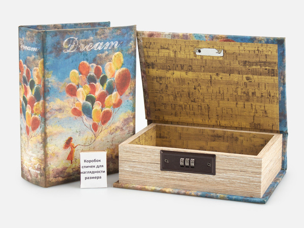 Шкатулка-книга с кодовым замком "Грезы" купить на OZON по низкой цене ...