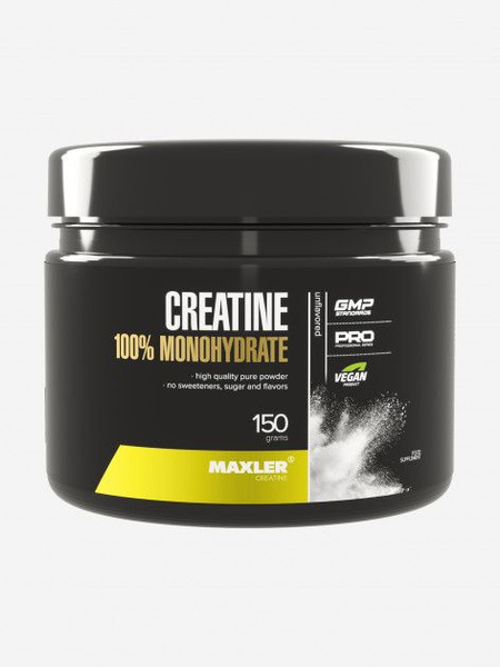 МАКСЛЕР Креатин моногидрат / MAXLER Creatine 150 гр Черный 150 гр ...