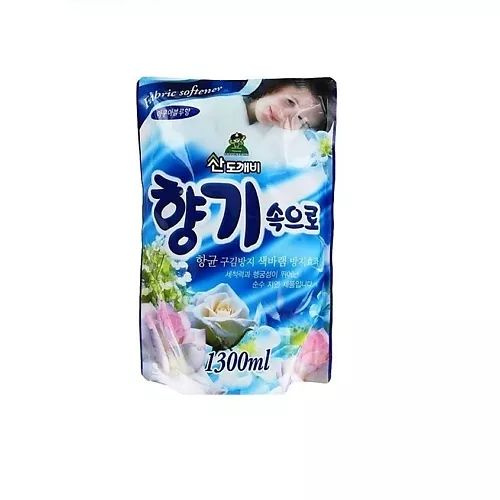 SANDOKKAEBI Кондиционер для белья Свежесть океана Soft Aroma Aqua Blue ...
