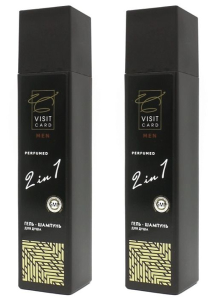 Parli Cosmetics Гель-шампунь для душа Visit Card, 500 мл, 2 шт - купить ...