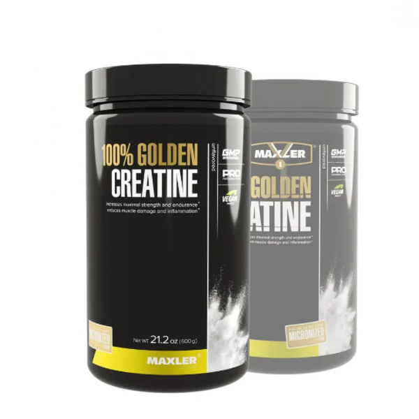 Креатин моногидрат Maxler 100% Golden Creatine Micronized, 600 г купить ...