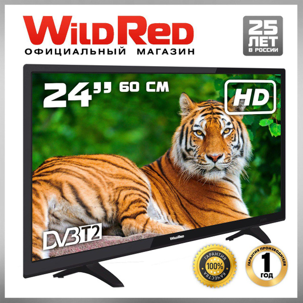 Купить телевизор WildRed 24QW8001 24" - купить с доставкой по выгодным ...
