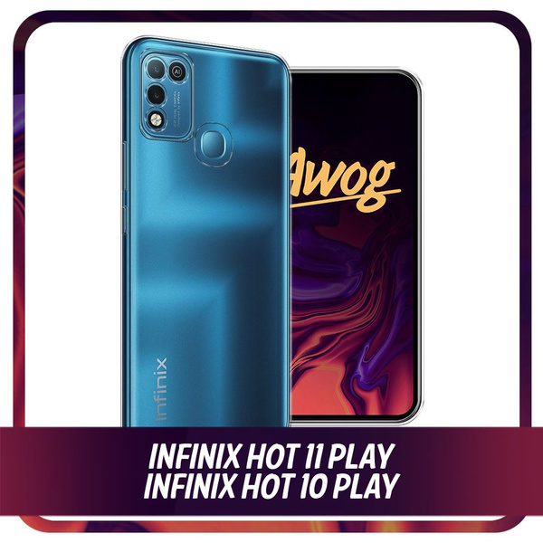 Силиконовый чехол на Infinix HOT 10 Play/HOT 11 Play / Инфиникс Хот 10 ...