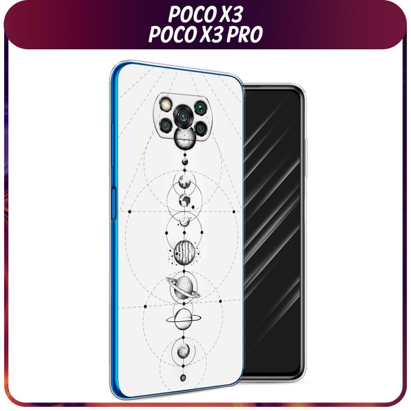 Силиконовый чехол на Xiaomi Poco X3/Poco X3 Pro / Сяоми Поко X3/Поко Х3 ...