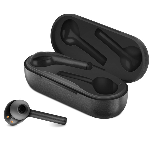 Наушники Вкладыши Sven Беспроводные E-705BT с Bluetooth и TWS, черные ...