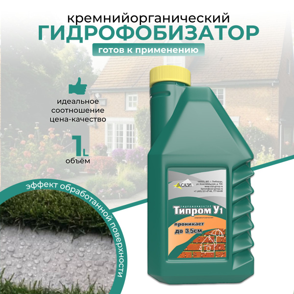 Гидрофобизатор кремнийорганический Типром У1 - купить по низкой цене в ...