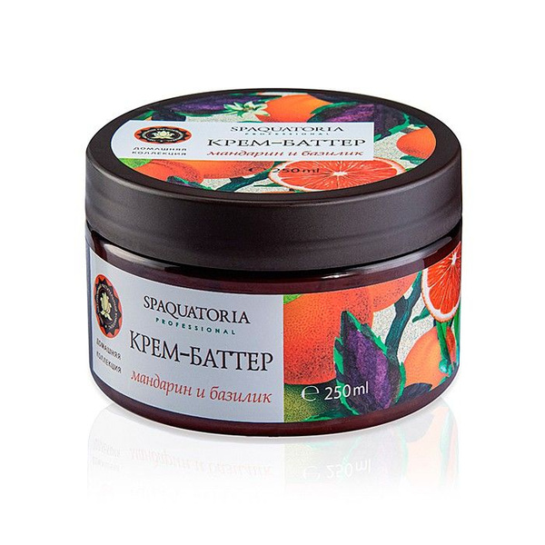 Крем-баттер Мандарин и базилик, СпаКватория (SpaQuatoria) 250 мл купить ...