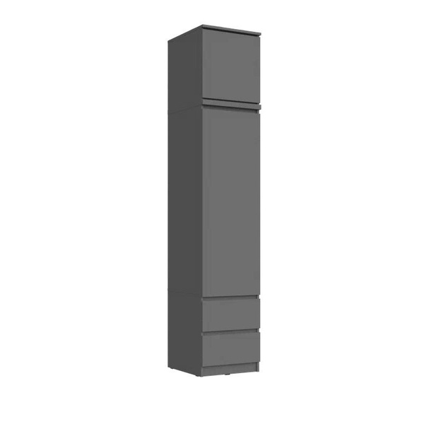 Шкаф-пенал Фабрика МИФ Шкаф Челси, 45.2x51.4x230 см - купить по ...