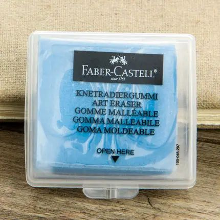 Пластиковый резиновый ластик для эскизов Faber-Castell - купить с ...