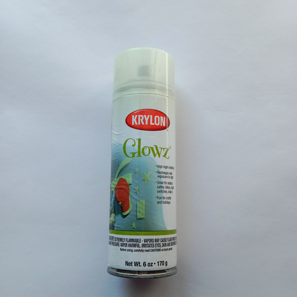 Krylon Краска Светящаяся в темноте - Фосфорицирующая в аэрозоле ...