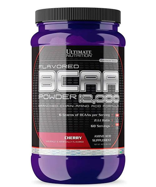 Bcaa 12000 Powder Flavored Ultimate Nutrition 457 г (порошок) (Вишня ...