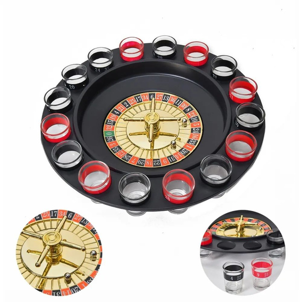 Настольная игра "Пьяная рулетка" на 16 стопок , Игровой набор для ...