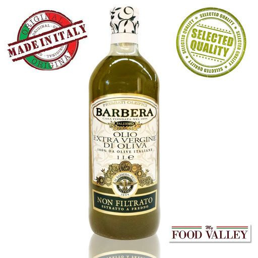 Оливковое масло BARBERA Non Filtrato (нефильтрованное) Extra Virgin ...