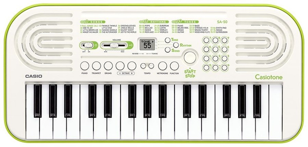 Синтезатор CASIO Casiotone SA-50H7 Mini белый купить на OZON по низкой ...