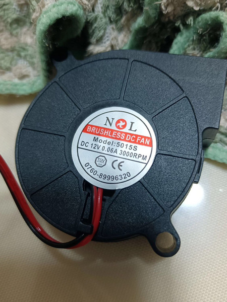 Для увлажнителя воздуха Турбо вентилятор NL 5015S DC12v 0.06A 3000RPM ...