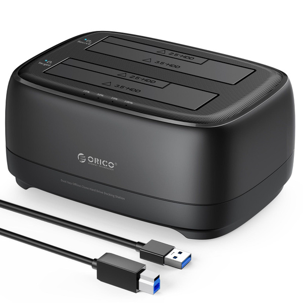 Док-станция для жестких дисков ORICO DD28U3-C 2.5/3.5 SATA III, USB-B 5 ...