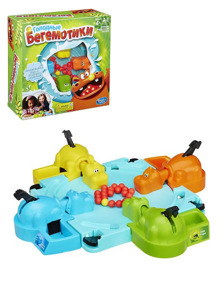 Настольная игра Голодные бегемотики Hasbro 98936E76 купить на OZON по ...