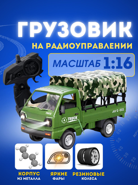 Грузовик. Радиоуправляемая машина, газель детская, на пульте управления ...