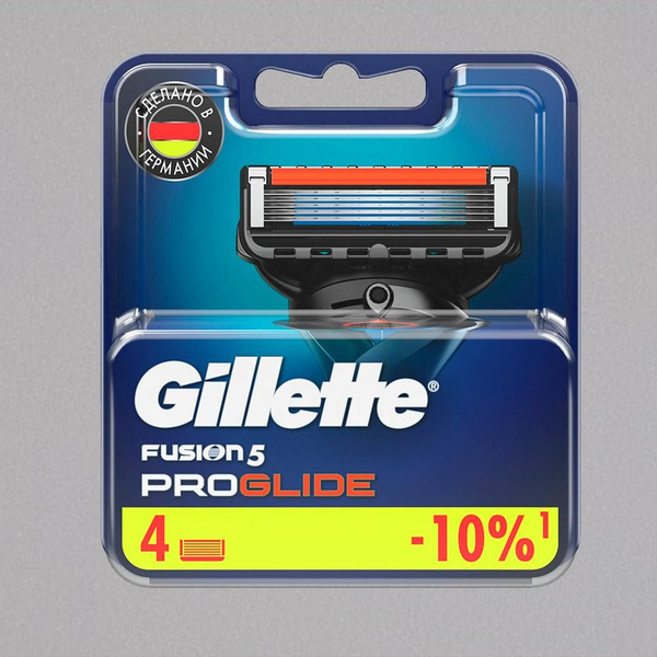 Характеристики Сменные кассеты Gillette Fusion Proglide с 5 лезвиями ...