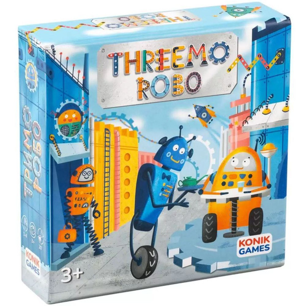 Konik Games Threemo Настольная игра Робо купить на OZON по низкой цене ...