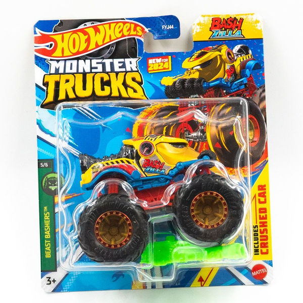 Машинки Hot Wheels ГОРИЛЛА Монстр Трак Bashzilla купить на OZON по ...