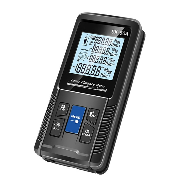 Лазерный дальномер, высокоточная ручная лазерная линейка, электронная ...