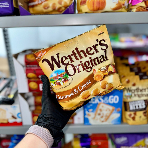 Конфеты Werthers Original Caramel&Creme/Везерс карамель и крем 225 гр ...