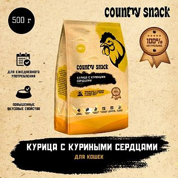 Country snack корм сухой для кошек купить на OZON по низкой цене ...