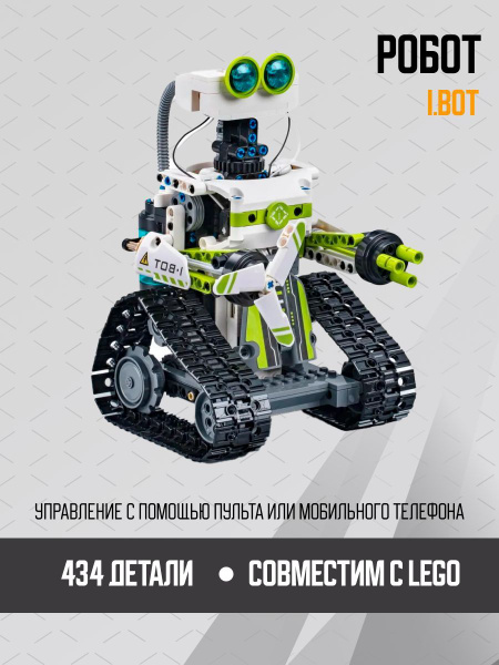 Конструктор робот программируемый на пульте управления I.BOT CaDA ...
