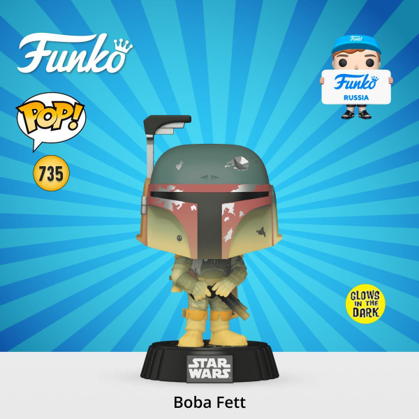 Характеристики Фигурка Funko POP! Bobble Star Wars Fett Legacy Boba ...