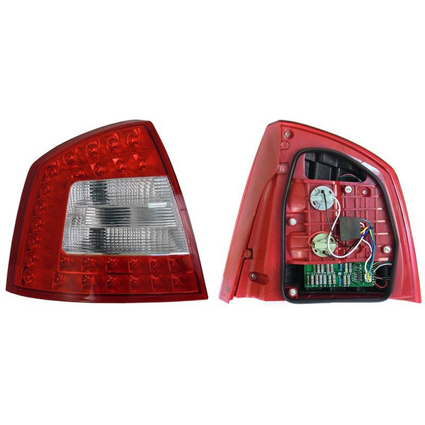 Фонарь задний Skoda Octavia 08-13 (Справа/ Диоды/ 4D SED)