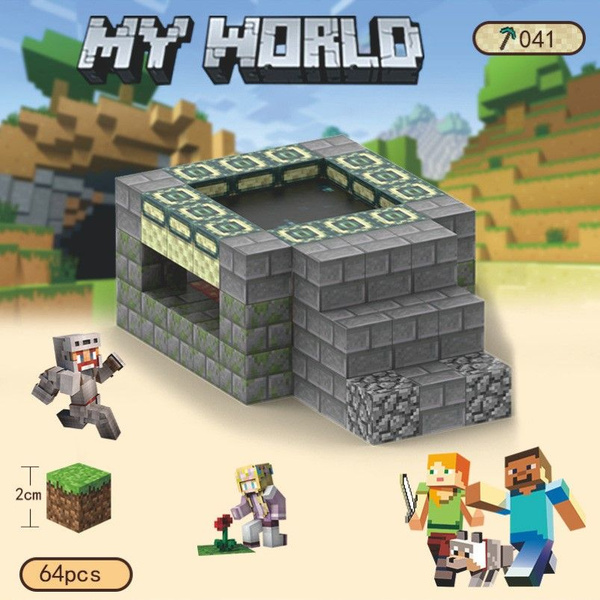 Конструктор магнитный My World " Телепорт в конец света " 64 детали ...