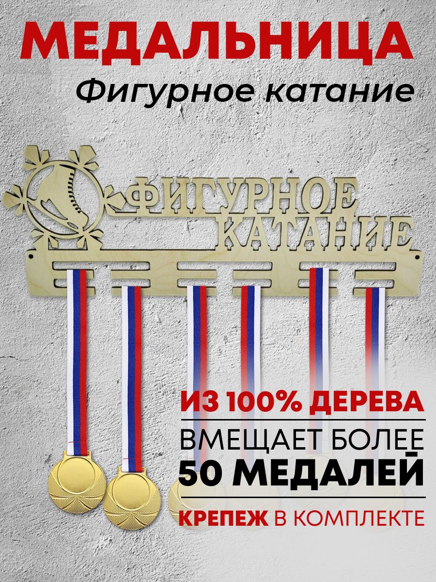 Медальница фигурное катание