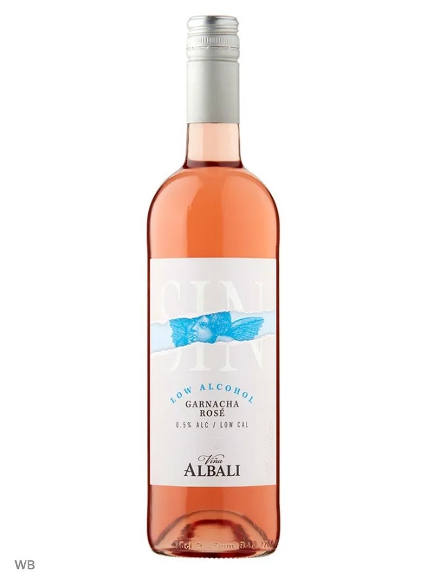 Вино безалкогольное розовое Vina Albali Garnacha Rose, Felix Solis, 750 мл, Испания