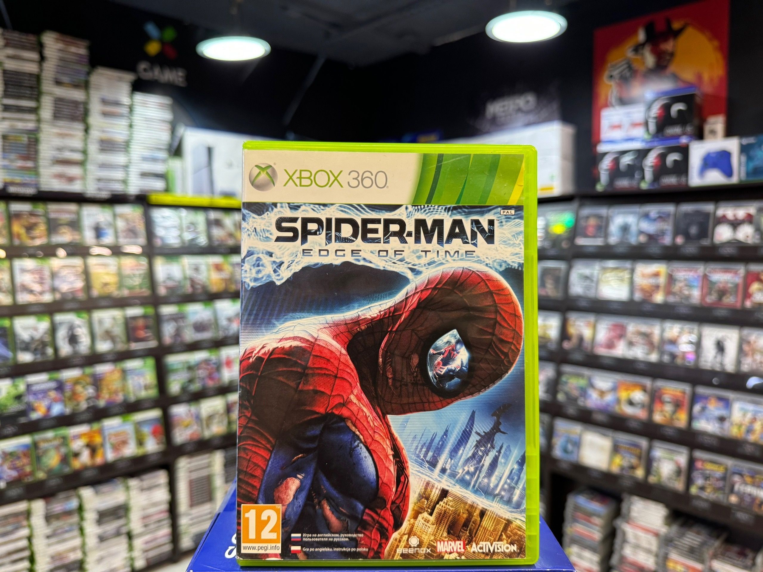 Игра Игра Spider Man: Edge of time (Xbox 360) (Box) (XBox 360 купить по  низкой цене с доставкой в интернет-магазине OZON (756232959)