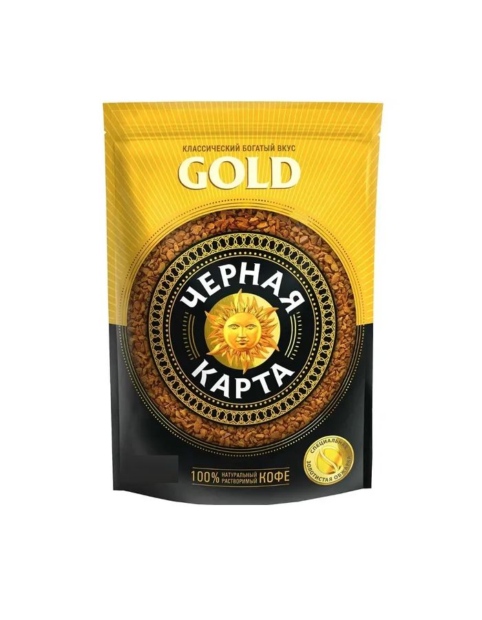 Кофе Черная Карта Gold растворимый 150 г