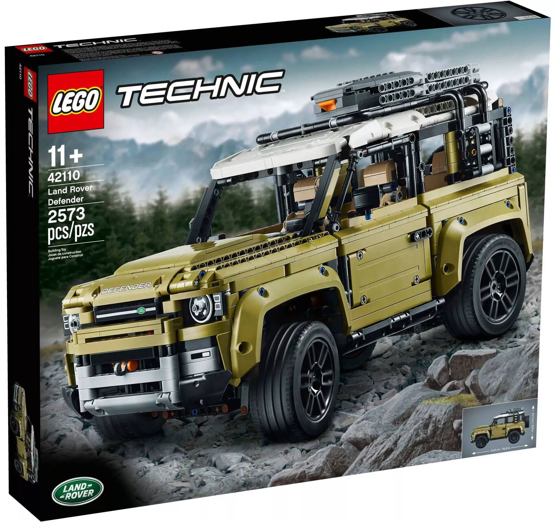 LEGO Technic 42110 Land Rover Defender — купить в интернет-магазине OZON по  выгодной цене