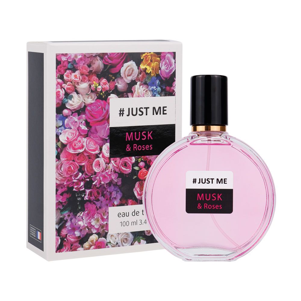 Туалетная вода женская Just Me Musk & Roses 100 мл. мускусный, цветочный аромат