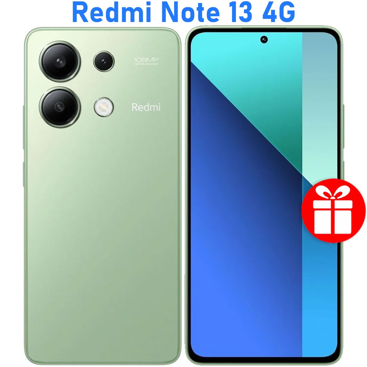 XiaomiСмартфонРОСТЕСТ(ЕВРОТЕСТ)RedmiNote134G8/256ГБ,зеленый