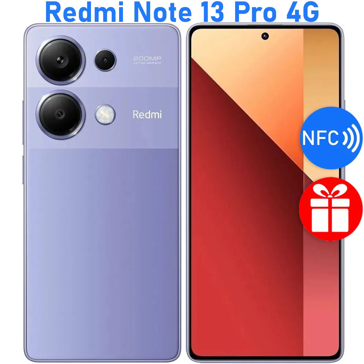 Смартфон Xiaomi Redmi Note 13 Pro 4G - купить по выгодной цене в  интернет-магазине OZON (1416830214)