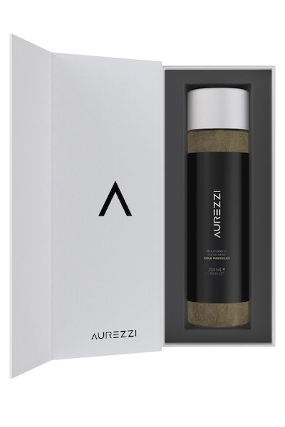 AUREZZI 24K Gold Black Mouthwash 250 мл - ополаскиватель для полости рта Aurezzi купить