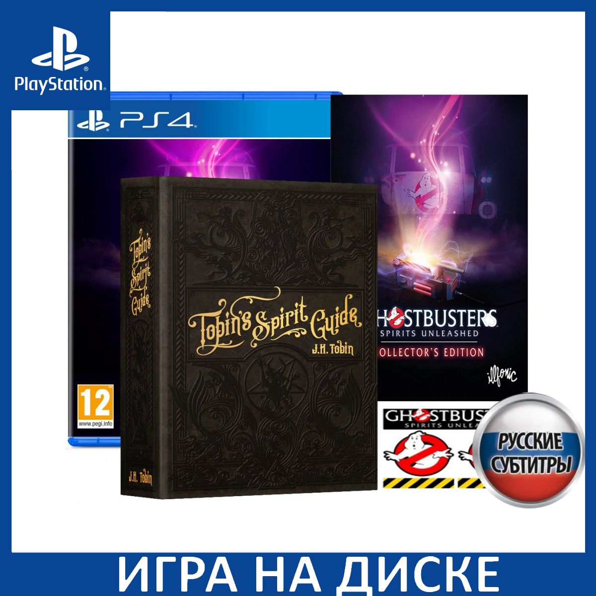 Игра Ghostbusters Охотники за приве (PlayStation 4, PlayStation 5, Русские  субтитры) купить по низкой цене с доставкой в интернет-магазине OZON  (1441126410)