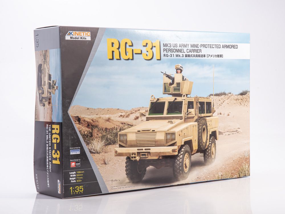 完売 キネティック 1/35 Mk.3装輪式兵員輸送車[アメリカ陸軍 RG-31 装甲兵員輸送車（APC）