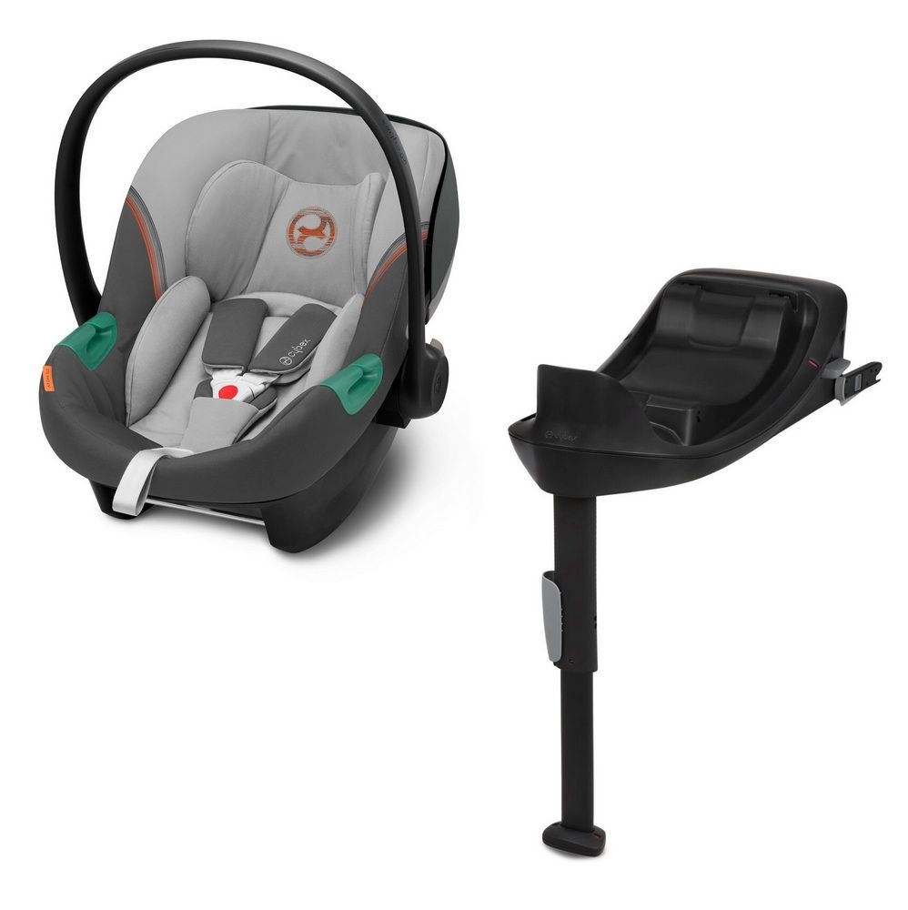 Автокресло Cybex Aton S2 i-Size с базой IsoFix Lava Grey