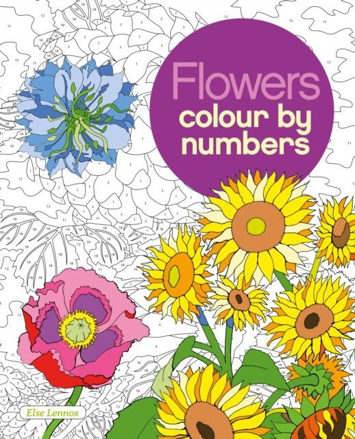 Flowers Colour By Numbers