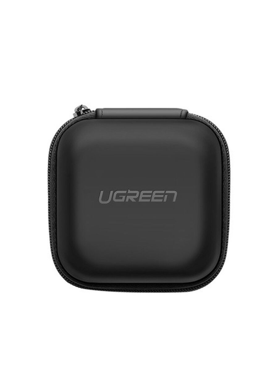 ЧехолдлягарнитурыUGREENLP128(40816)Earphone&Cable&ChargerMulti-functionalCase.Цвет:черный