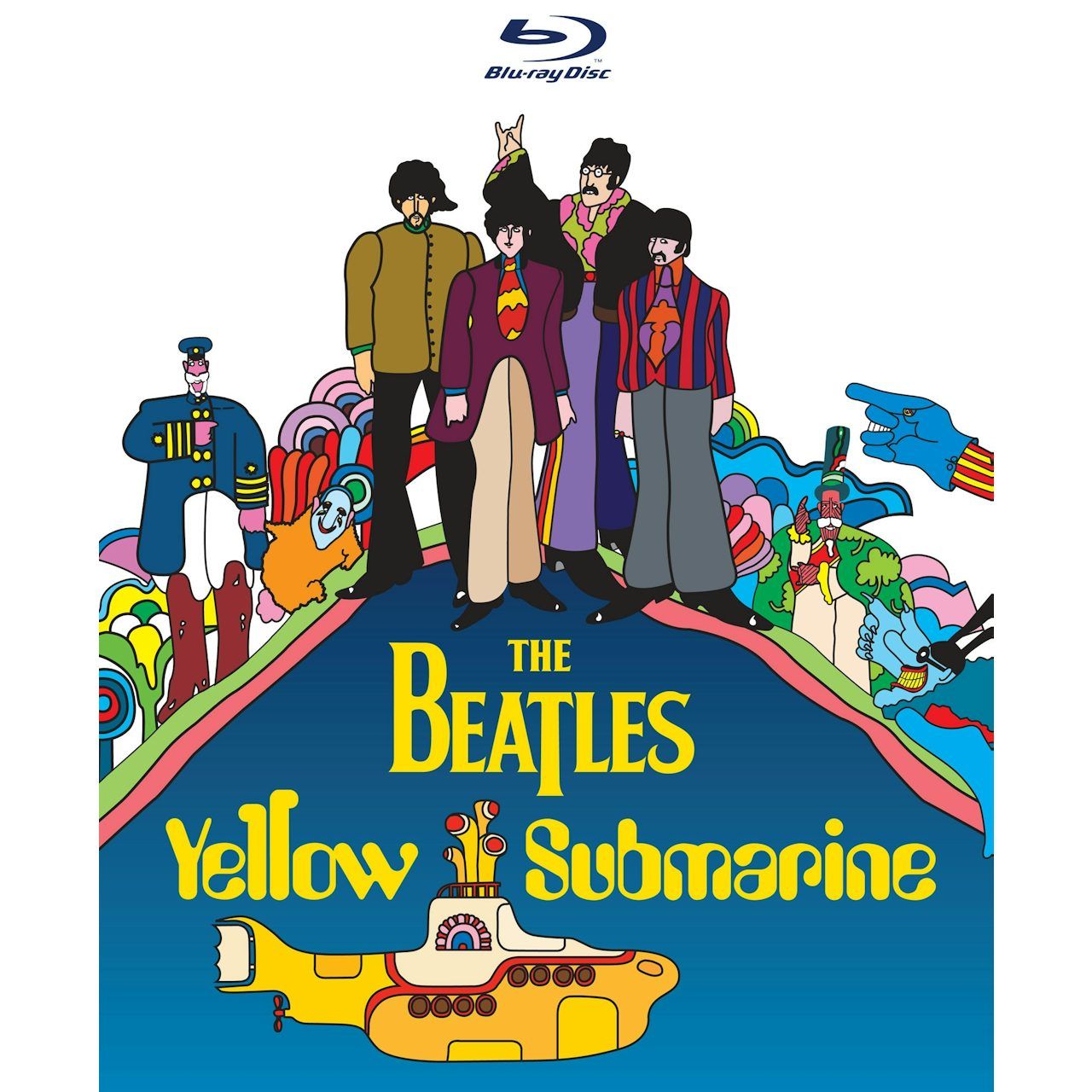 The Beatles - Yellow Submarine Blu-ray (блю рей) DTS-HD Master Audio 5.1 ТОП 200