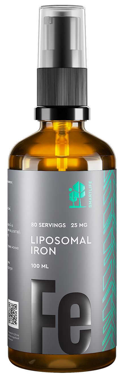 Липосомальное железо Smartlife Liposomal IRON (100 мл)